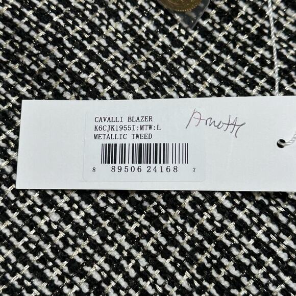 NWT | Bishop & Young | Cavalli Blazer | Metallic Tweed | Large - Picture 12 of 15